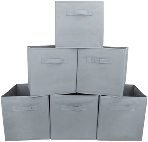 Cubes de rangement robustes et durables de haute qualité, boîtes de rangement pliables avec poignées solides - Product Image 1