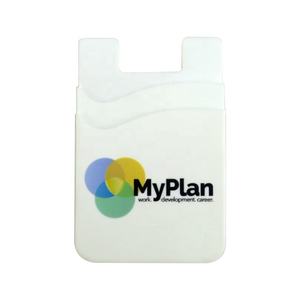 Double Layer Silicone Phone Back <b>Sticker</b> Card Holder - Product Image 1