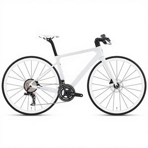 STEALTHpro 2ème génération Cadre en fibre de carbone aérodynamique Vélo de course urbain Roues en alliage d'aluminium Freins à disque 24 vitesses Jante 700x28C Rotor 160mm - Product Image 2