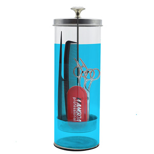 Tarro Desinfectante Barbicide en Oferta, Ideal para Salones y Barberías, Tarro de Vidrio para Sanitizar Utensilios de Manicura - Product Image 3