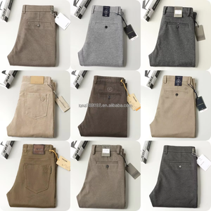 <span class=keywords><strong>Pantaloni</strong></span> <span class=keywords><strong>Chino</strong></span> kaki di qualità 100% di alta qualità da fabbrica diretta per ragazzi <span class=keywords><strong>Slim</strong></span> Fit stile dritto per abiti estivi - Product Image 3