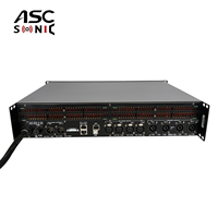 Amplificateur de puissance numérique professionnel DSP10KQ-PFC 4 canaux 10000W avec PFC actif