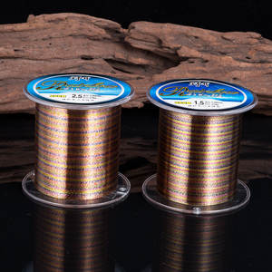 Línea de pesca de nylon Noi Rainbow de 300 m, línea principal de alta resistencia y colores vibrantes para pesca en agua dulce y salada. - Product Image 2
