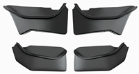 Boîtes de rangement pour portes Tesla Model Y Juniper, lot de 4, en plastique injecté, organisateurs latéraux intérieurs pour portes