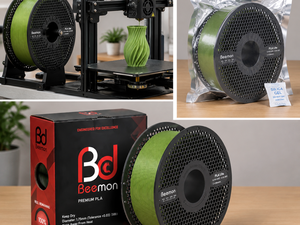 Filamento para Impresora 3D PLA+ Mate OEM de 1.75mm y 1kg, Acabado Mate Arcoíris de Bajo Brillo para Bambu Lab y Creality - Product Image 4