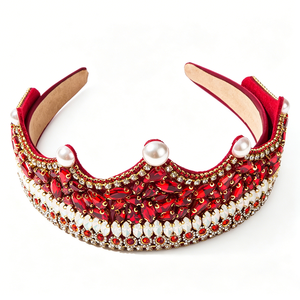 Diadema de Lujo Barroca con Pedrería al por Mayor <span class=keywords><strong>para</strong></span> <span class=keywords><strong>Mujer</strong></span>, Tiara Acolchada de Perlas, Corona con Cuentas de Cristal, <span class=keywords><strong>Accesorios</strong></span> <span class=keywords><strong>para</strong></span> Fiesta - Product Image 6