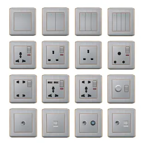 Attractive price new type electrical switches sockets for hotel supplier