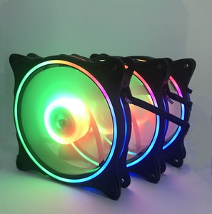 Nieuwe Populaire 12V 120Mm Koeling <span class=keywords><strong>Rgb</strong></span> Ventilator Met <span class=keywords><strong>Controller</strong></span> - Product Image 1