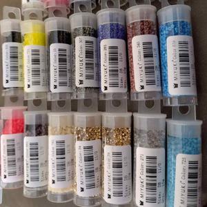 Cuentas de Semilla <span class=keywords><strong>Delica</strong></span> <span class=keywords><strong>Miyuki</strong></span> Metálicas Originales Japonesas de 10 Gramos/Tubo para la Elaboración de Joyas, <span class=keywords><strong>Miyuki</strong></span> Delicas 11/0 - Product Image 3