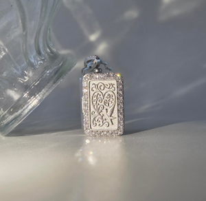 न्यूनतम चांदी उर्न हार का अंतिम संस्कार - Product Image 3