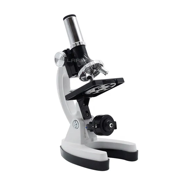 1200X高精度ポータブルスーツケースLED標本スライド単眼生物顕微鏡科学実験室学生教育用
