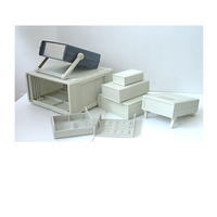 Boîtier de bureau ABS Sanhe, indice de protection IP55, gris clair, pour la technologie de mesure et de contrôle, boîtes de commutation, modems, laboratoire
