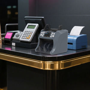 Tốc độ cao ngân hàng lớp Front Top tải thiết kế nhận dạng tự động mix tệ Counter máy - Product Image 6