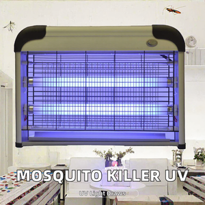 Mosquito <strong>Killer</strong> Lamp Bug Zapper UV LED Electric for Home Bedroom Kitchen Patio Garden Indoor Plug in Compact Retail Sales - Product Image 2