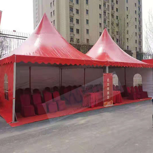 High Peak Cathedral Permanent Starlight Wedding Event Structure <span class=keywords><strong>Tente</strong></span> Grande capacité <span class=keywords><strong>de</strong></span> 50 personnes <span class=keywords><strong>Tente</strong></span> <span class=keywords><strong>de</strong></span> fête PVC Grands événements - Product Image 2