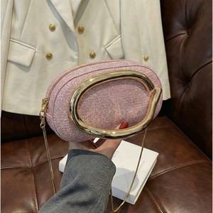 우아한 PU 핸드백 여성용 숄더백 지퍼 클로저 경량 폴리에스터 안감 징홍 브랜드 인기 클래식 - Product Image 1