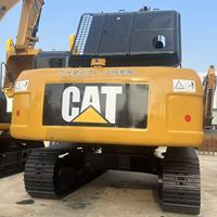 Excavatrice sur chenilles Caterpillar d'occasion CAT 336D2L, faible nombre d'heures de fonctionnement, système hydraulique stable, grande pelle sur chenilles d'occasion