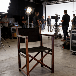 Chaise de Réalisateur Pliante Personnalisée en Bois Dur Chinois pour Équipe de Cinéma, <span class=keywords><strong>Studio</strong></span> et Zone de Travail Professionnelle - Product Image 4