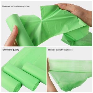 Sac poubelle portable biodégradable en PET, épaissi, grande taille, pour nettoyage et collecte des déjections, en plastique - Product Image 2