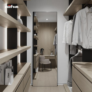 Unit kecil disesuaikan ruang ganti rapi lemari pakaian berjalan di pintu lemari - Product Image 3