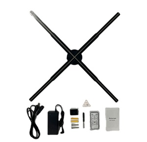 <span class=keywords><strong>พัดลม</strong></span>โฮโลแกรม 60 ซม. เชื่อมต่อ Wifi ควบคุมผ่านคอมพิวเตอร์และโทรศัพท์ พร้อมวิดีโอ 3 มิติ ปรับแต่งได้ จัดส่งรวดเร็ว ขายดี - Product Image 2