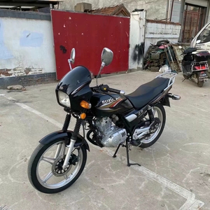 Motocicletta Usata Suzuki Diamond Leopard King <span class=keywords><strong>125</strong></span> HJ125K-A Argento, Quattro Tempi, >80km/h, Veicolo a Combustibile per Uomo, Cina - Product Image 1