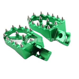 Pédales à pointes vertes pour Kawasaki KLX230 KLX150 – Composants de modification pour moto - Product Image 3