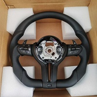 Setir Kulit Mobil untuk BMW M3 M4 M5 M6 F30 F10 F20 F15 F36 F01 F22 F25 F31 F32 E70 E71 E90 E91 E92 X1 X2 X3 X4 X5 X6