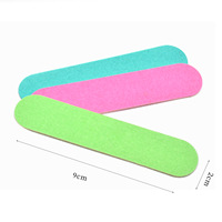 Limes à ongles double face, mini planches de ponçage en bois, ensemble de blocs de polissage pour vernis gel, manucure, pédicure, outils de salon et d'art des ongles