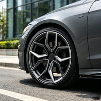 Ruedas Aprobadas por DOT 20x9 5x120 ET38 72.6mm, Monobloque Negro Mate, Servicio Personalizado de PCD y ET para Ruedas de Aleación de Automóviles de Pasajeros