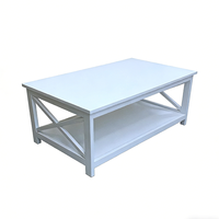 Table basse rectangulaire contemporaine avec rangement, multifonctionnelle, pratique, meubles de salon, salon, bois