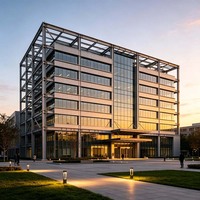 Edificio de Estructura de Acero de Varias Plantas con Reducción de Ruido y Absorción de Impactos para una Instalación Rápida de Oficinas