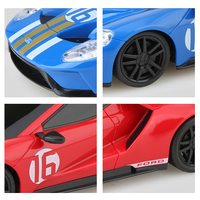 Voiture télécommandée officielle sous licence 1:24 Ford GT Heritage Edition 27 MHz avec phares, modèle super sport entièrement fonctionnel