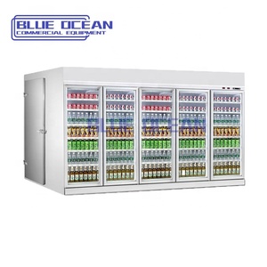 Refrigerador y Congelador de Una Sola Temperatura con Sistema de Enfriamiento por Aire, Compresor, Refrigerador para Bebidas Frías BO-SER-GDC-BR5B - Product Image 1