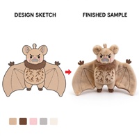 Porte-clés en peluche de coton personnalisé, motif dessin animé, mignon et tendance, jouet en peluche doux, breloque de sac, cadeau promotionnel, 15 cm, unisexe