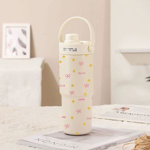 30oz <b>Ceramic</b> Inner Liner Insulated <b>Cup</b> Large-capacity Light Luxury Coffee <b>Cup</b> Outdoor Car Water <b>Cup</b> Wholesale - Product Image 1