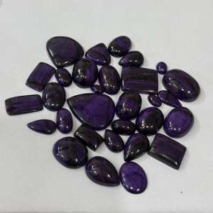 Free Size Sugilite Gemstone Cabochons Natural <b>Crystal</b> Gemstones Smooth Polished and <b>Rare</b> Mixed Shape - Product Image 1
