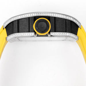 Reloj de Lujo con Diamantes, Ultraligero, de Fibra de Carbono, con Movimiento Tourbillon, Símbolo de Estatus, Ideal para un Estilo Hip Hop - Product Image 4