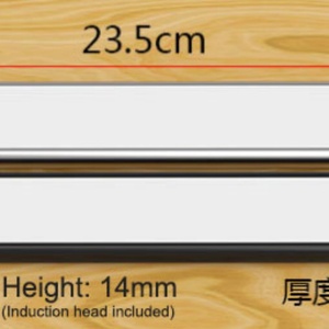 Ultra-Thin <b>LED</b> Motion <b>Sensor</b> <b>Light</b> Modern Design Aluminum Strip for Indoor Lighting for Kitchen Cabinets Closets Bathrooms - Product Image 5