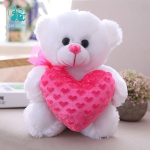 Osos de Peluche al por Mayor para San Valentín con Corazón Rojo - Product Image 3