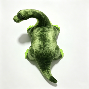 Peluche de Brachiosaurus personalizado, dinosaurio de juguete de cuello largo, peluche de dinosaurio con escamas texturizadas verdes, realista de la era Jurásica - Product Image 3