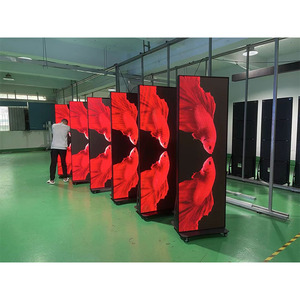 GoB p1.86 p2.5 di chuyển Gương đứng tầng trong nhà LED Poster màn hình kỹ thuật số kinh doanh quảng cáo LED hiển thị áp phích - Product Image 4