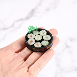 Imitatie Sushi Plaat Speelgoed Pvc Plastic Bedels Miniatuur Japanse Lunch Poppenhuis Handgemaakt Diy Junk Telefoon Case Food Play Set 60 - Product Image 6