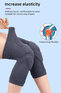 แผ่นรองเข่าแบบไม่ลื่นระบายอากาศปลอกรัดสะบ้าหัว<span class=keywords><strong>เข่า</strong></span> - Product Image 3