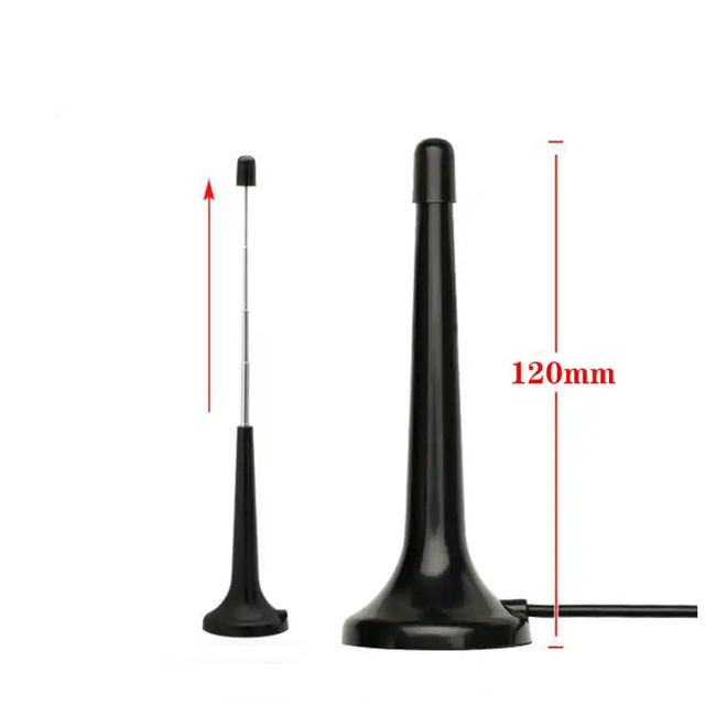 Mobile Car Vehicle Television DVB-T Rod Antena Telescopic Indoor TV HD VHF UHF Digital TV Antenna