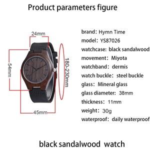 Bán Buôn Đồng Hồ Gỗ Bán Chạy Nhất Thủ Công Không Có Thương Hiệu Dành Cho Đồng Hồ Nam Khắc Theo Yêu Cầu - Product Image 6