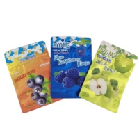 Sac en mylar mat brillant personnalisé 3.5g 7g 14g 28g Grammes Pochette debout anti-odeur avec emballage avec logo Gummy