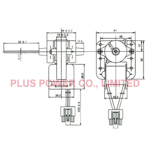 Motore elettrico della ventola del dispositivo di raffreddamento di ca di SPG 9W IS-23213ARCA 50HZ parti dell'elettrodomestico motore per il motore per il ruolo - Product Image 6