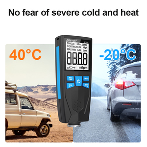 गैर प्रवाहकीय कोटिंग्स के लिए डिजिटल कार पेंट फिल्म कोटिंग मोटाई गेज मीटर टेस्टर इंस्ट्रूमेंट एफे/एनफे के लिए - Product Image 4