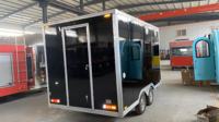 NOUVEAU Street Food Truck Van Mobile Kitchen Hot Dog Pizza Taco Truck Certificat DOT Hamburger Concession Food Trailer Hot Dog Cart